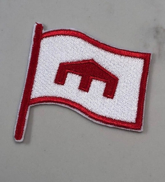 Iron-On BCN Patch | Old School Flag